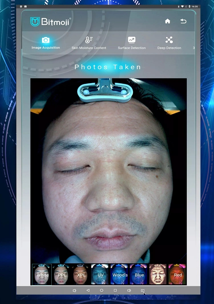 New Professional Scan Face Digital Camera 4D 8d Smart Magic Mirror Scanner Facial Skin Test Analyzer Face Visia Analysis Beauty Equipment