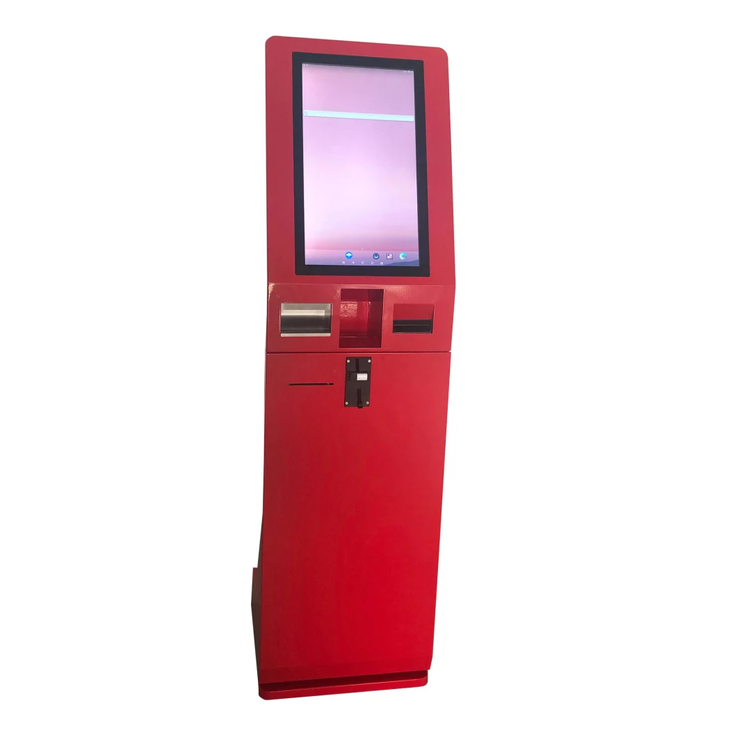 Free Standing Self-Service Ordering Kiosk Bill Payment Machine