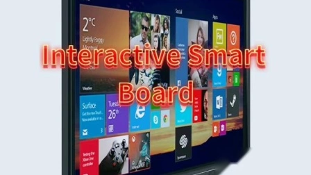 Pantalla plana interactiva multitáctil de panel LCD Ultra-HD de 55-110 pulgadas para salas de conferencias educativas