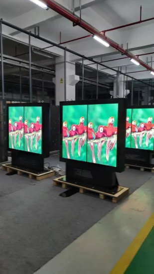 Mejor vista Pared de video Xxx de reproductor LCD de pantalla vertical montada al aire libre de publicidad de pantalla de 32 pulgadas